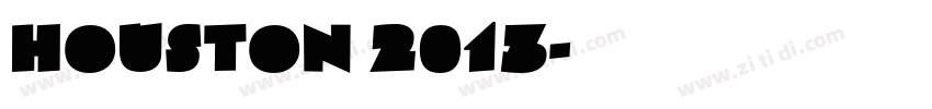Houston 2013字体转换